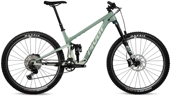 Celoodpružené kolo Pivot Trailcat LT Ride SLX/XT Barva: Green Meadow Mist