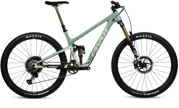 Celoodpružené kolo Pivot Trailcat LT Team XTR Barva: Green Meadow Mist
