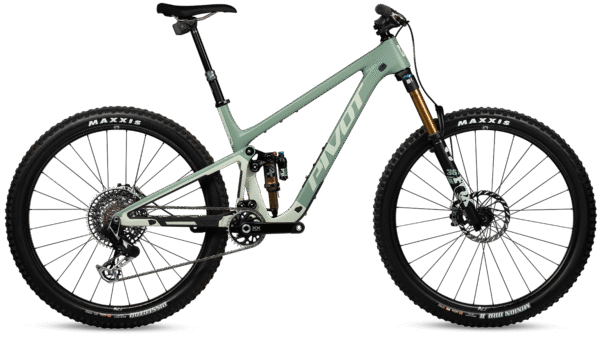 Celoodpružené kolo Pivot Trailcat LT Team XX Eagle Transmission Barva: Green Meadow Mist