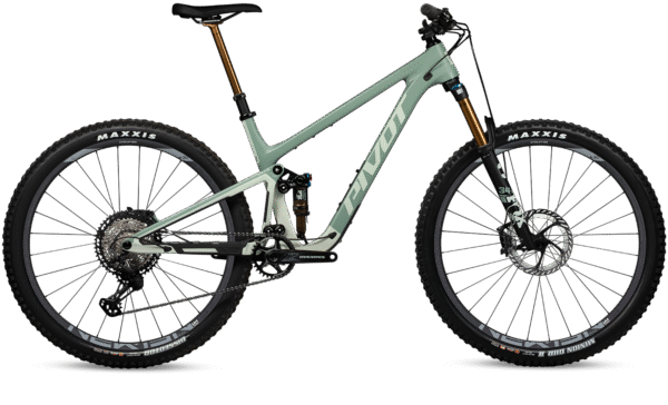 Celoodpružené kolo Pivot Trailcat SL Pro XT/XTR Barva: Green Meadow Mist