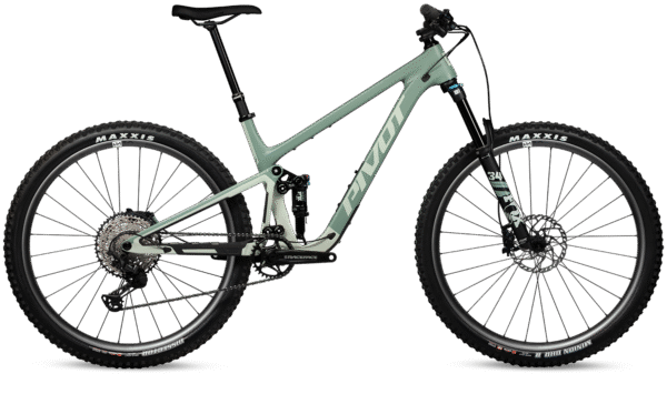 Celoodpružené kolo Pivot Trailcat SL Ride SLX/XT Barva: Green Meadow Mist