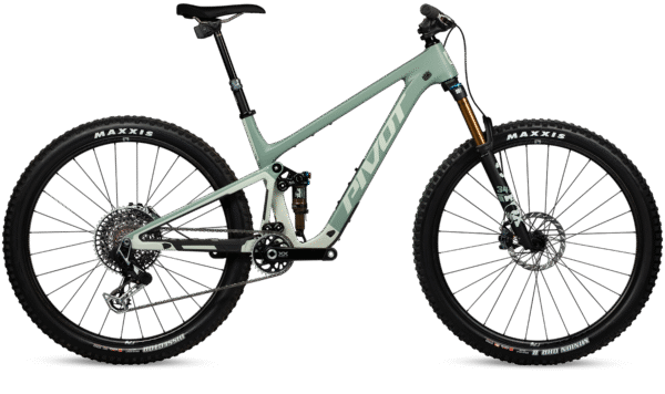 Celoodpružené kolo Pivot Trailcat SL Team XX Eagle Transmission Barva: Green Meadow Mist