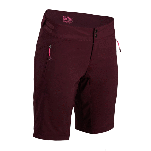 Dámské MTB kraťasy SILVINI Patria - plum Velikost: XL