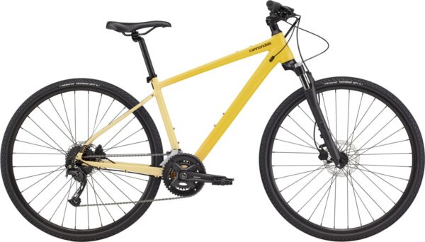 Dámské crossové kolo Cannondale Quick CX 2 - Laguna Yellow Velikost: M