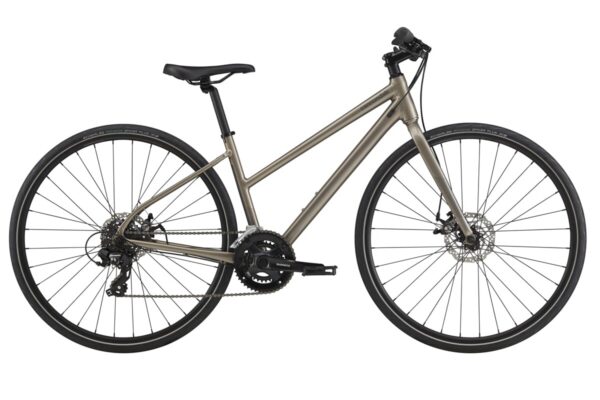 Dámské městské kolo CANNONDALE QUICK DISC 5 REMIXTE - meteor gray Velikost: M