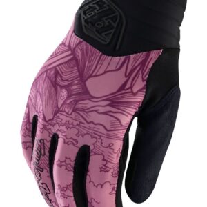 Dámské rukavice Troy Lee Designs Luxe - Micayla Gatto Rosewood Velikost: M