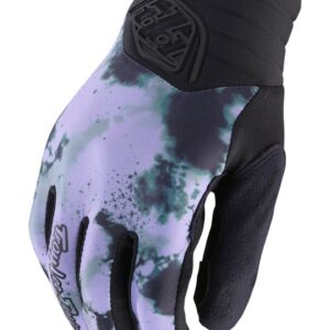 Dámské rukavice Troy Lee Designs Luxe - Watercolor Lilac Velikost: 2XL