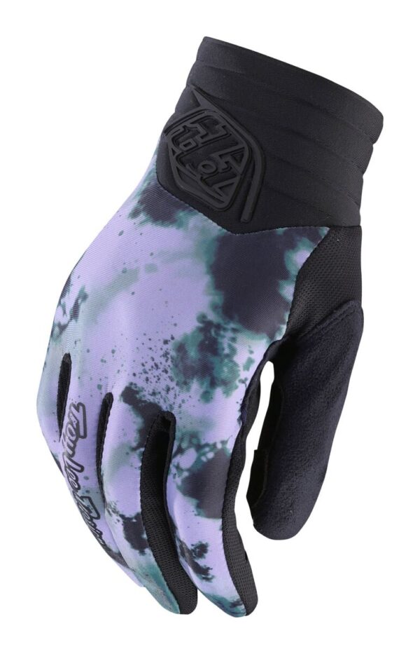Dámské rukavice Troy Lee Designs Luxe - Watercolor Lilac Velikost: 2XL