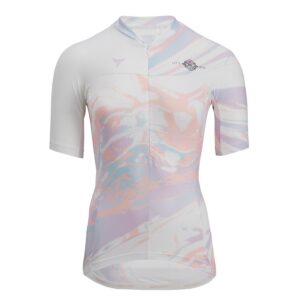 Dámský cyklistický dres Silvini Catirina - white blush Velikost: S