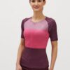 Dámský cyklistický dres Silvini Stabina - plum/fuchsia Velikost: L - Obrázek 2