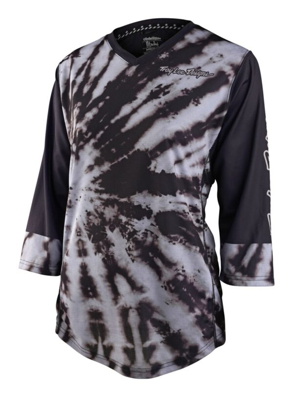 Dámský cyklistický dres Troy Lee Designs Mischief - Tie Dye Black Velikost: L
