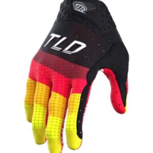 Dětské rukavice Troy Lee Designs Air - Reverb Black/Yellow Velikost: XL