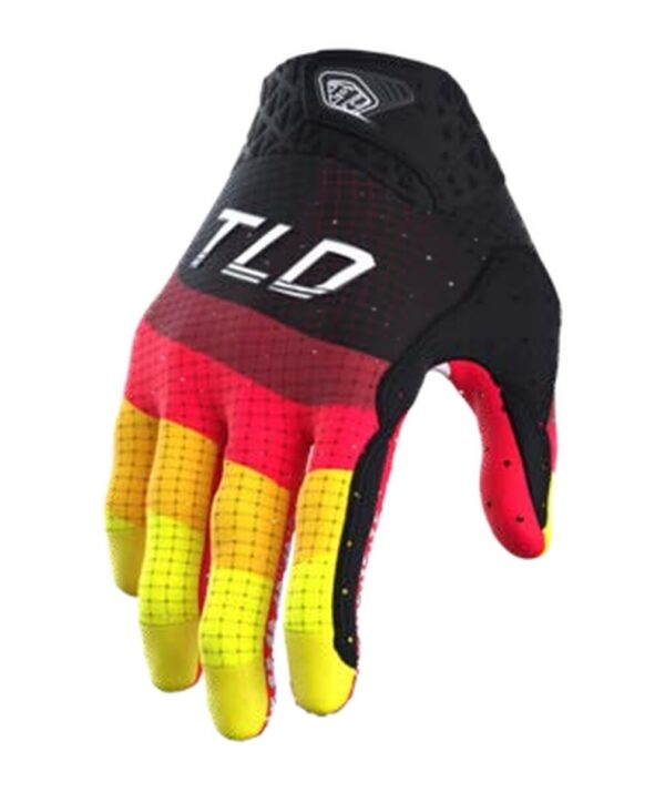 Dětské rukavice Troy Lee Designs Air - Reverb Black/Yellow Velikost: XL