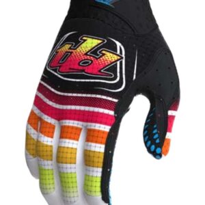 Dětské rukavice Troy Lee Designs Air Wavez - Black/Multi Velikost: XL