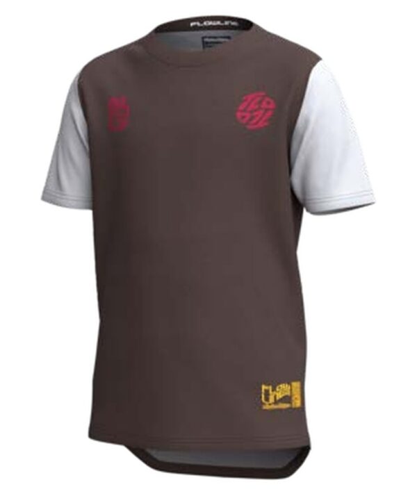 Dětský cyklistický dres Troy Lee Designs Flowline - Flipped Chocolate Velikost: XL