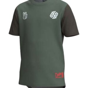 Dětský cyklistický dres Troy Lee Designs Flowline - Flipped Olive Velikost: XL