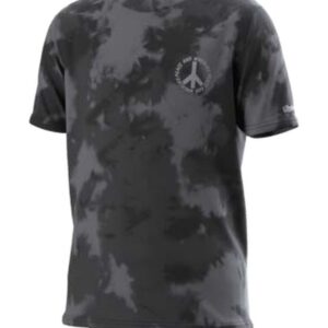Dětský dres s krátkým rukávem Troy Lee Designs Flowline Plot - Charcoal Velikost: XL
