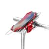 Držák na mobi BONE  Bike Tie PRO Pack - červený - Obrázek 2
