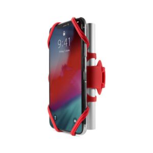 Držák na mobi BONE  Bike Tie PRO Pack - červený