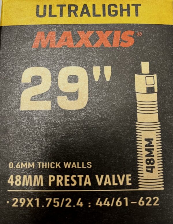 Duše Maxxis Ultralight FV Šířka: 1