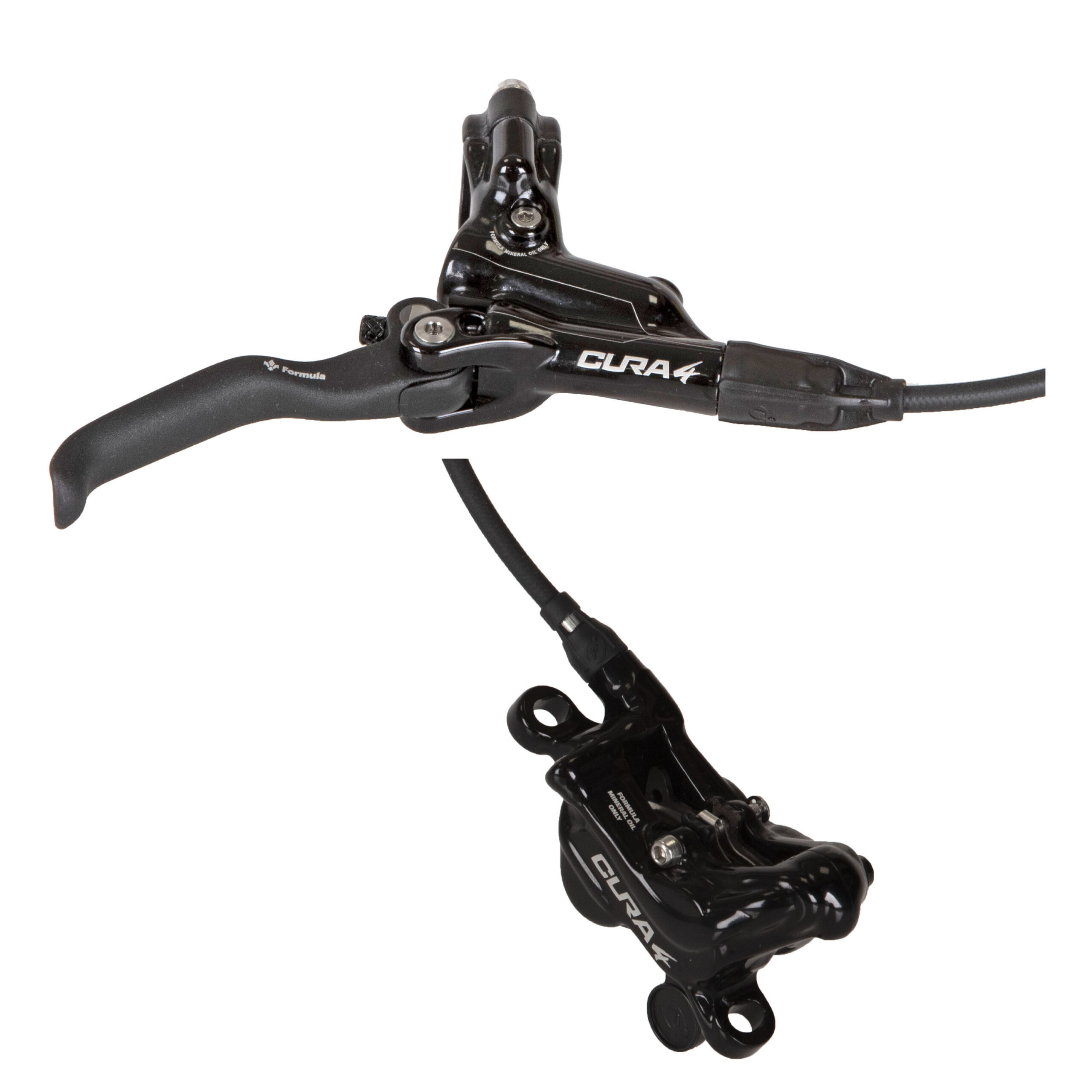 Formula Cura 4 sada přední a zadní brzda černá