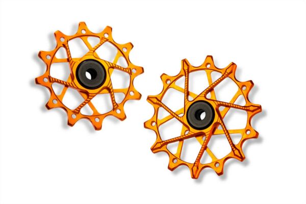 Garbaruk kladky 12+14 zubů SRAM 11/12 speed Barevná kombinace: Oranžové
