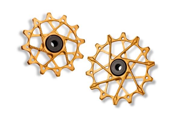 Garbaruk kladky 12+14 zubů SRAM 11/12 speed Barevná kombinace: Zlaté