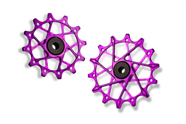 Garbaruk kladky 12+16 zubů SRAM 11/12 speed Barevná kombinace: Fialové