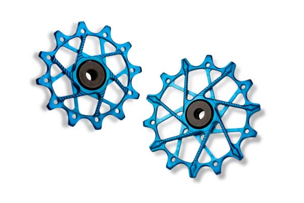 Garbaruk kladky 12+16 zubů SRAM 11/12 speed Barevná kombinace: Modré