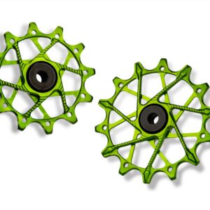 Garbaruk kladky 12+16 zubů SRAM 11/12 speed Barevná kombinace: Zelené