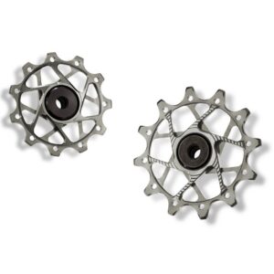 Garbaruk - kladky do přehazovačky 11+14zubů - Shimano 11sp XT Barevná kombinace: Stříbrné