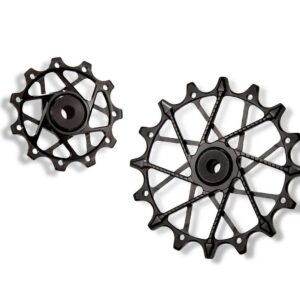 Garbaruk - kladky do přehazovačky 11+16zubů - Shimano 11sp Barevná kombinace: Černé