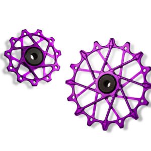 Garbaruk - kladky do přehazovačky 11+16zubů - Shimano 11sp Barevná kombinace: Fialové