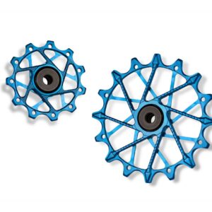 Garbaruk - kladky do přehazovačky 11+16zubů - Shimano 11sp Barevná kombinace: Modré