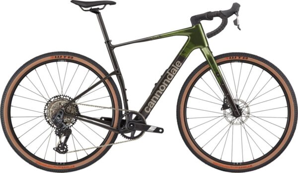 Gravel kolo Cannondale Topsotne Carbon 2 AXS 1X - Spruce Green Velikost: 58