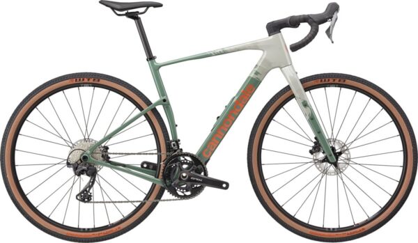 Gravel kolo Cannondale Topsotne Carbon 2 GRX 2X - Tiger Shark Velikost: 61