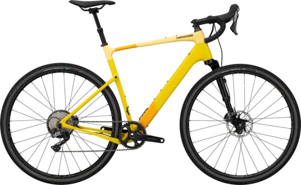 Gravelové kolo Cannondale Topstone Carbon 2 Lefty - Laguna Yellow Velikost: L