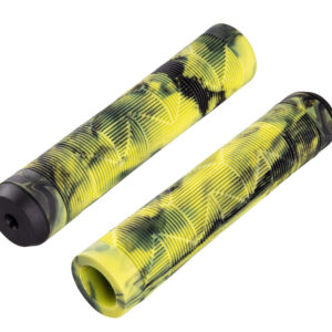 Gripy FORCE BMX145 gumová - černo-fluo