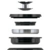Hlavové složení Force Tapered 1 1/8"-1 1/2" polointegrované 55mm - černé - Obrázek 2