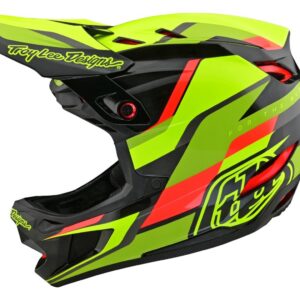 Integrální přilba Troy Lee Designs D4 Carbon MIPS - Black/Yellow Velikost: L
