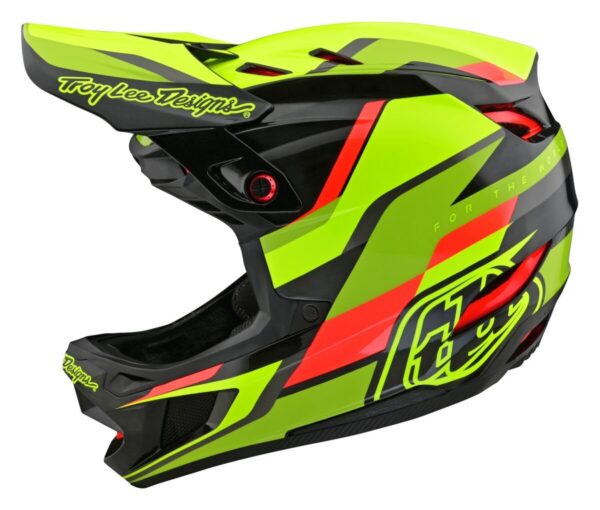 Integrální přilba Troy Lee Designs D4 Carbon MIPS - Black/Yellow Velikost: L