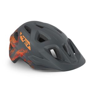 Juniorská přilba MET ELDAR - šedá / oranžová vel.: S - 52/57 cm