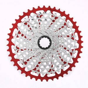 Kazeta GARBARUK 12sp | Sram XD 10-44T | Gravel Barva: Červená