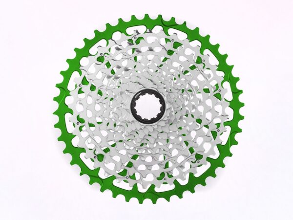 Kazeta GARBARUK 12sp | Sram XD 10-44T | Gravel Barva: Zelená