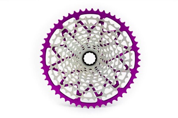 Kazeta Garbaruk 12sp Shimano MS 10-52 Barevná kombinace: Fialová