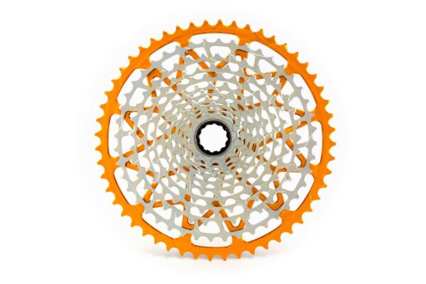 Kazeta Garbaruk 12sp Shimano MS 10-52 Barevná kombinace: Oranžová
