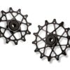 Kladky Garbaruk 14+14z pro Shimano 12sp přehazovačky Barevná kombinace: Černé