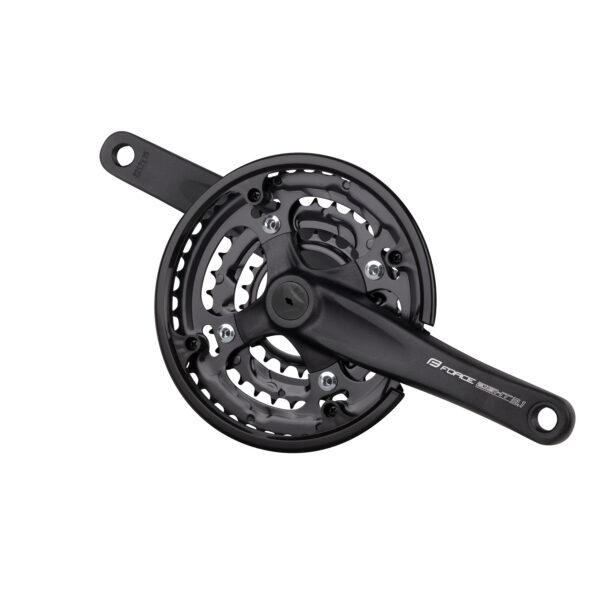 Kliky FORCE EIGHT3.1 Al 42/32/22z 175mm - černé