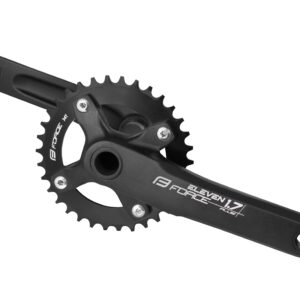 Kliky FORCE ELEVEN1.7+ Al 34z s osou 175mm - černé