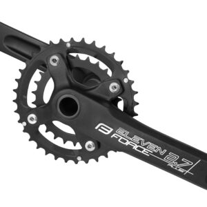 Kliky FORCE ELEVEN2.7+ Al 36/26 s osou 175mm - černá